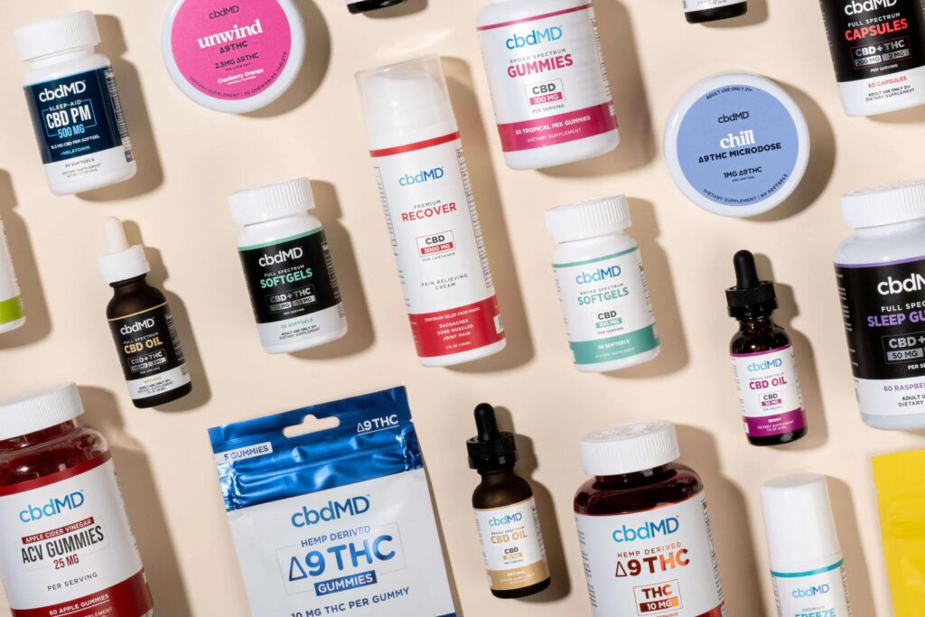 cbdMD products