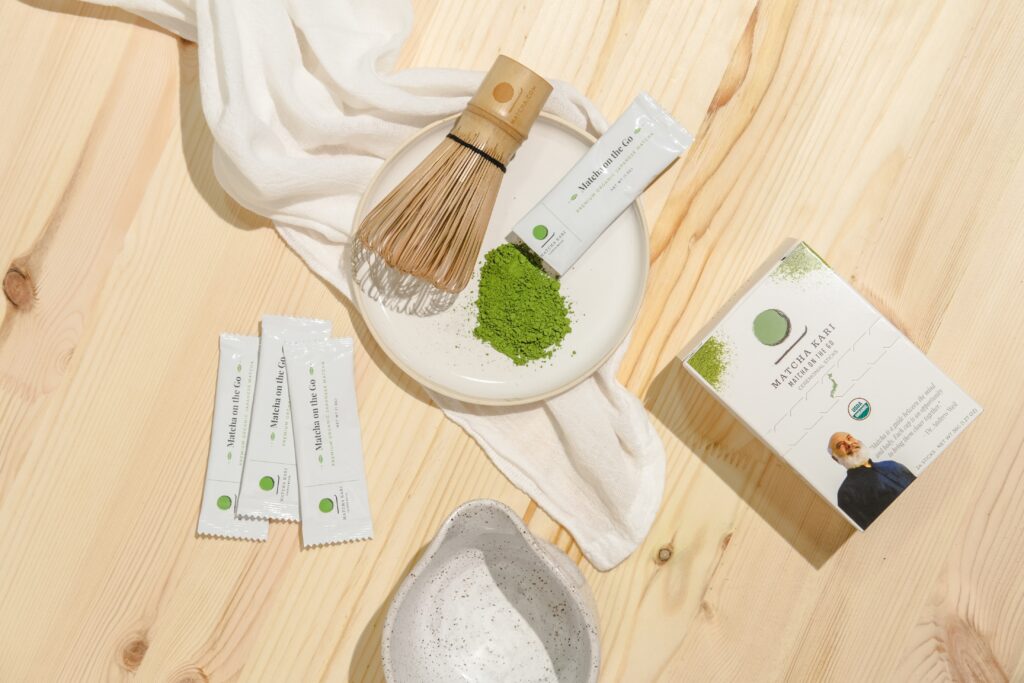 matcha on the go sticks matcha powder lifestyle 2